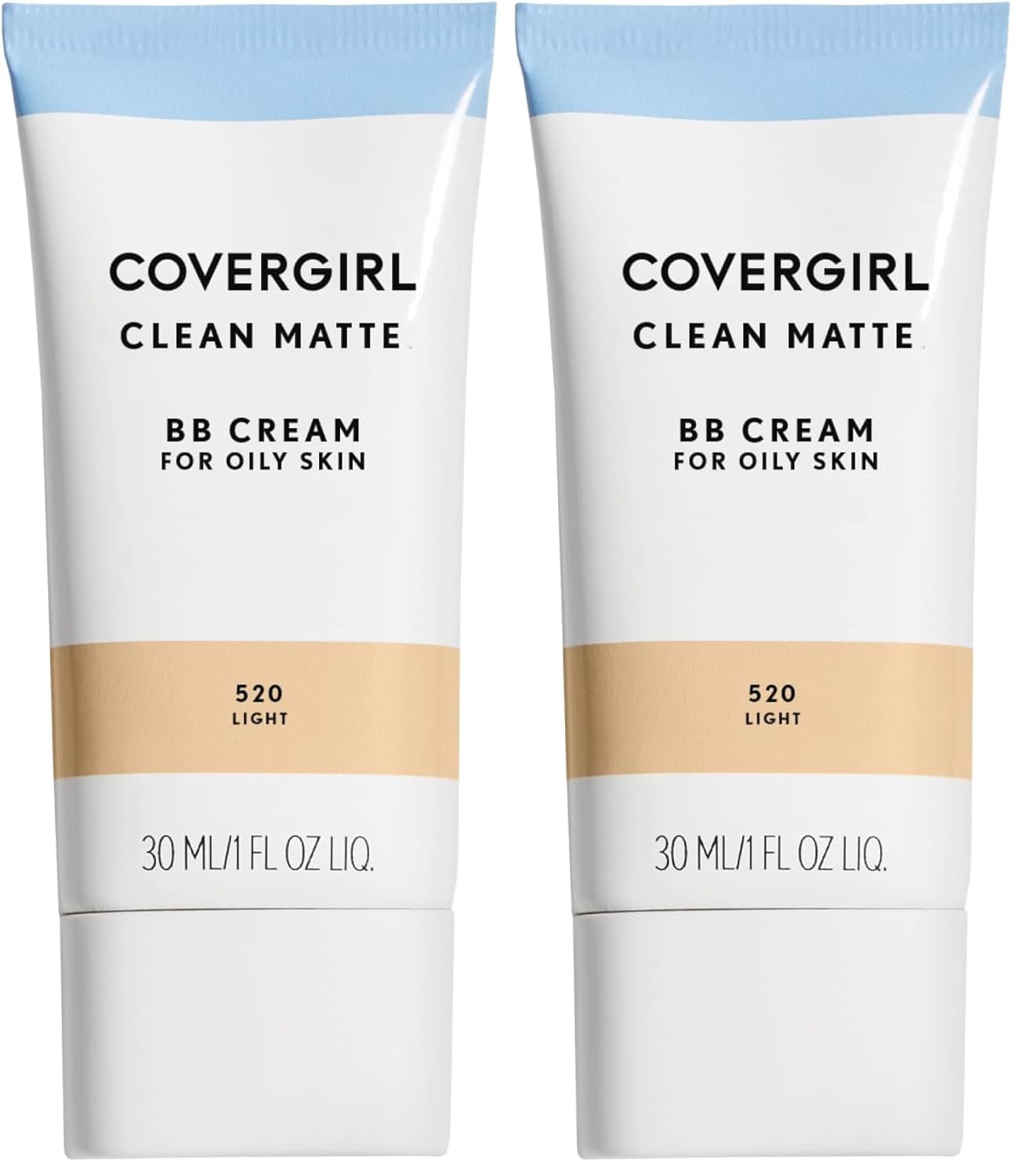 COVERGIRL - Clean Matte BB Cream, Oil-Free, Long-Lasting, Sensitive Skin, Lightweight, 100% Cruelty-Free