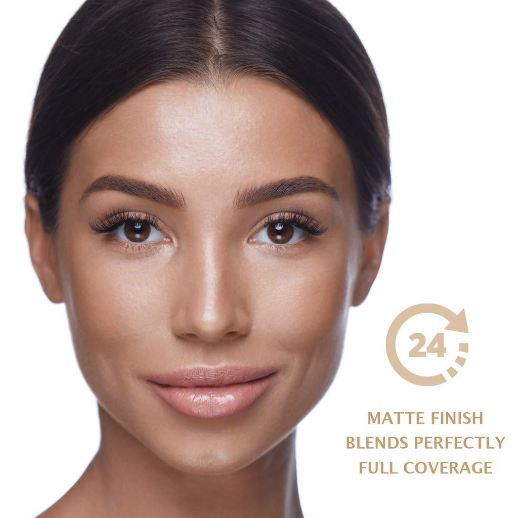 Bellaterra Cosmetics BB Cream - Tinted Moisturizer & Mineral Foundation Makeup, Medium 104 - Lightweight, Oil-Free, Buildable Coverage, Matte Finish, Anti-Aging Concealer, Clean Beauty, 1.69 oz