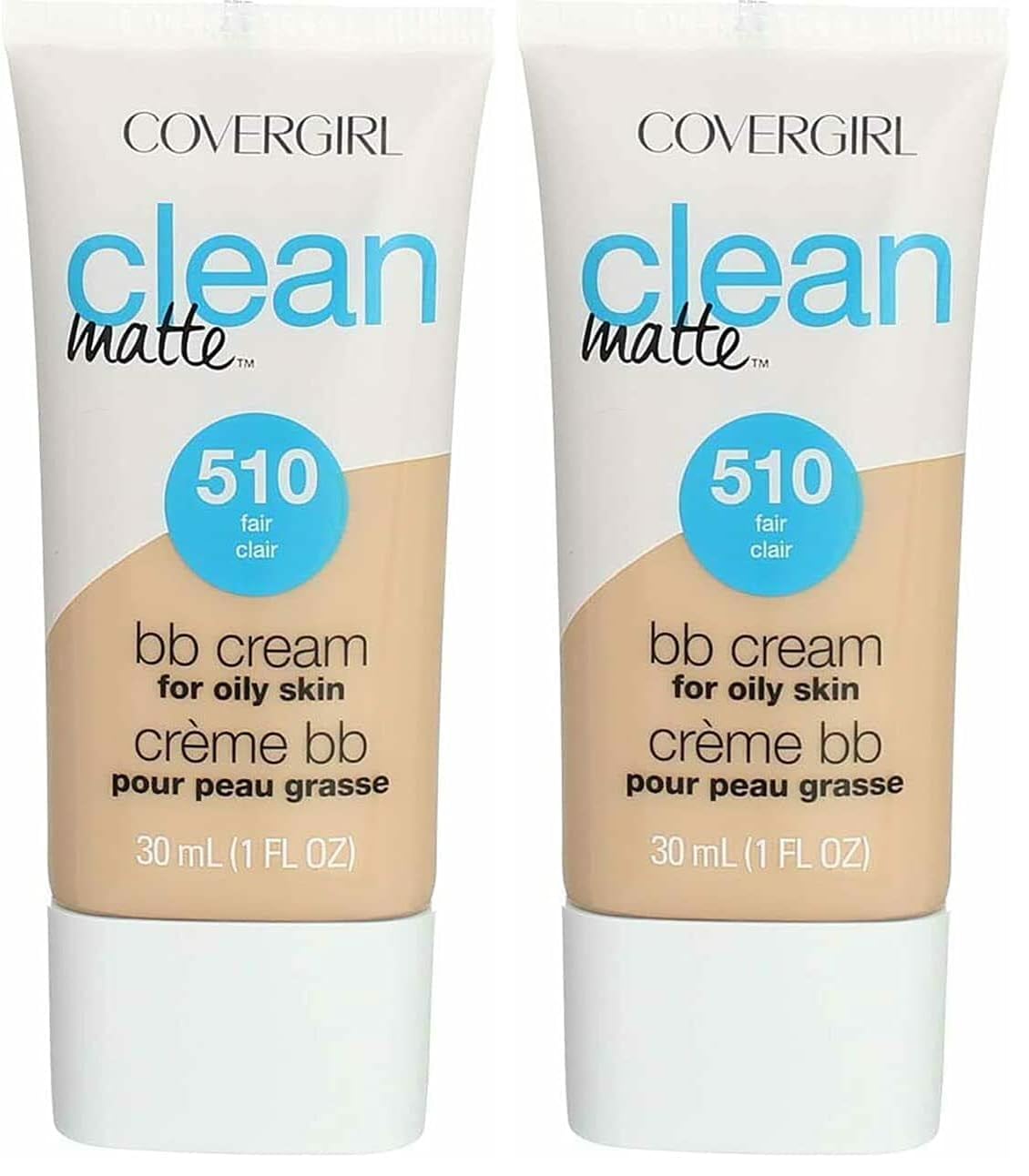 COVERGIRL - Clean Matte BB Cream, Oil-Free, Long-Lasting, Sensitive Skin, Lightweight, 100% Cruelty-Free