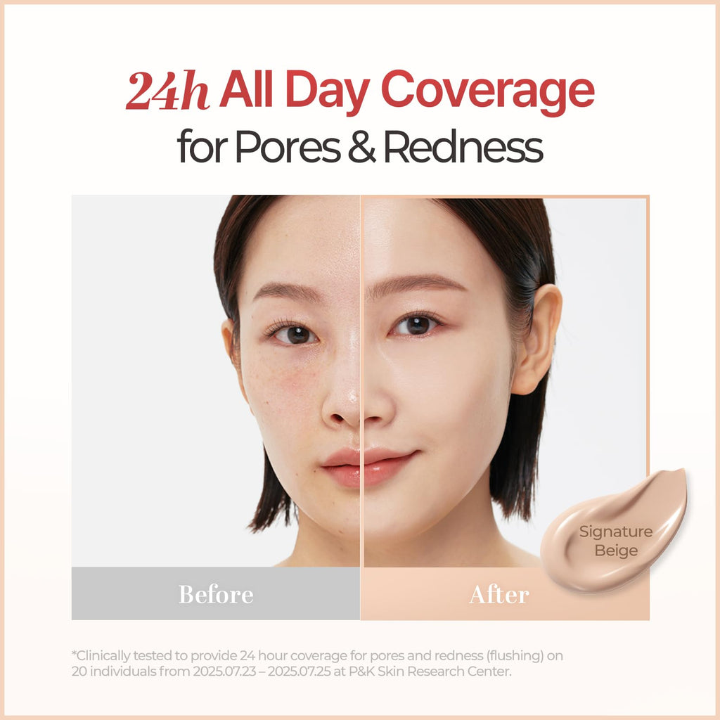 Cell Fusion C Skin Blemish Balm No.23 Signature Beige - Light/Medium, Lightweight BB Cream with Ceramide, Tinted Moisturizer for Sensitive Skin, SPF-Free, Korean Makeup, 1.01 fl.oz.