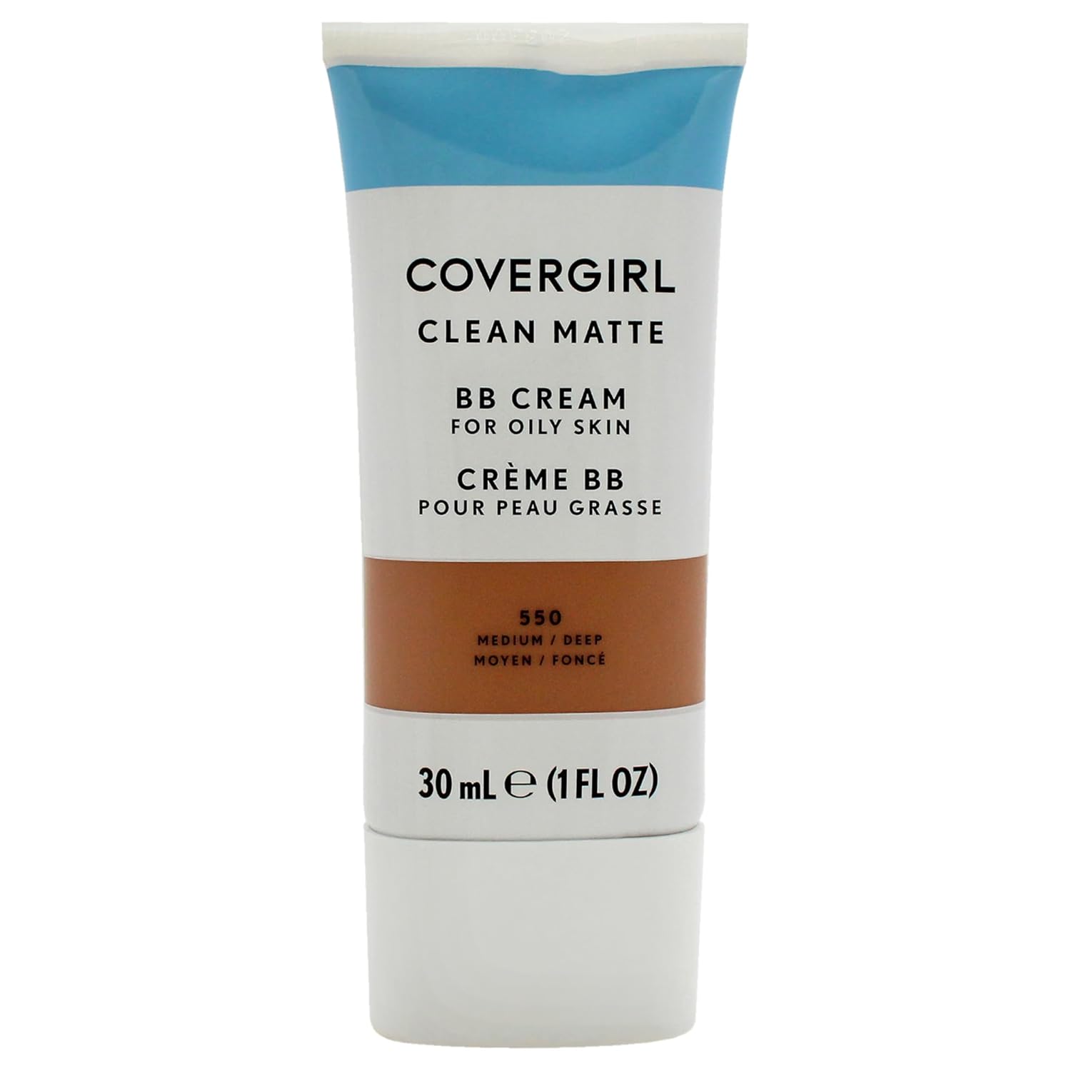 COVERGIRL - Clean Matte BB Cream, Oil-Free, Long-Lasting, Sensitive Skin, Lightweight, 100% Cruelty-Free