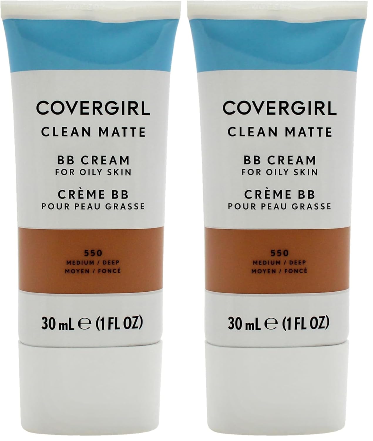 COVERGIRL - Clean Matte BB Cream, Oil-Free, Long-Lasting, Sensitive Skin, Lightweight, 100% Cruelty-Free